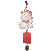Автомобиль Lucky Cat Prayer брендовая Подвеска Аксессуары Автомобильное зеркало заднего вида кулон подвесные аксессуары автомобиль женские безопасные автомобильные подарки