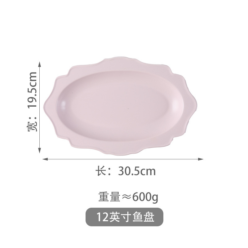 12 인치 생선 접시 36/상자