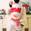 Embrace knitted snowman