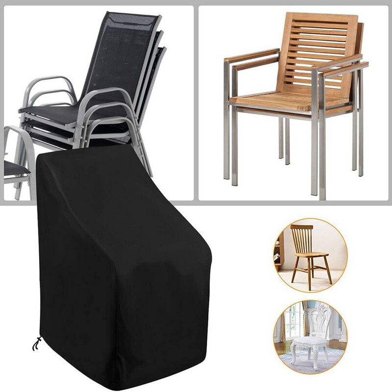 Cross-Border Hot-Selling Stacking Chair Protective Cover, Waterproof, Sun-Proof, Dust-Proof, Outdoor Furniture Cover, Outdoor Garden Chair Cover Cross-Border Hot-Selling Stacking Chair Protective Cover, Waterproof, Sun-Proof, Dust-Proof, Outdoor Furniture Cover, Outdoor Garden Chair Cover