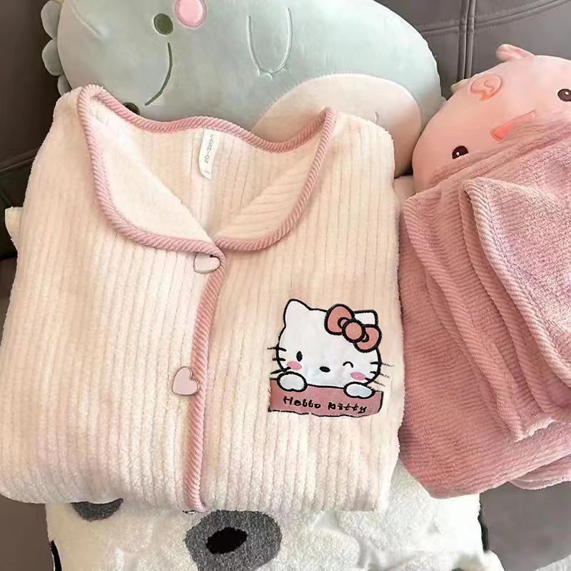 sets Pajamas the Middle East睡衣女士冬季家居服套装可外穿加厚
