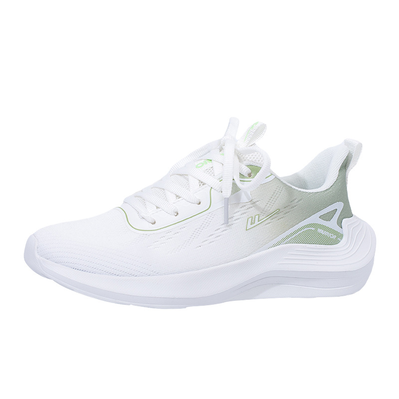 Zapatillas ligeras de malla transpirable en azul glaciar, calzado deportivo para mujer para actividades al aire libre, calzado informal ligero de suela blanda para el día a día.