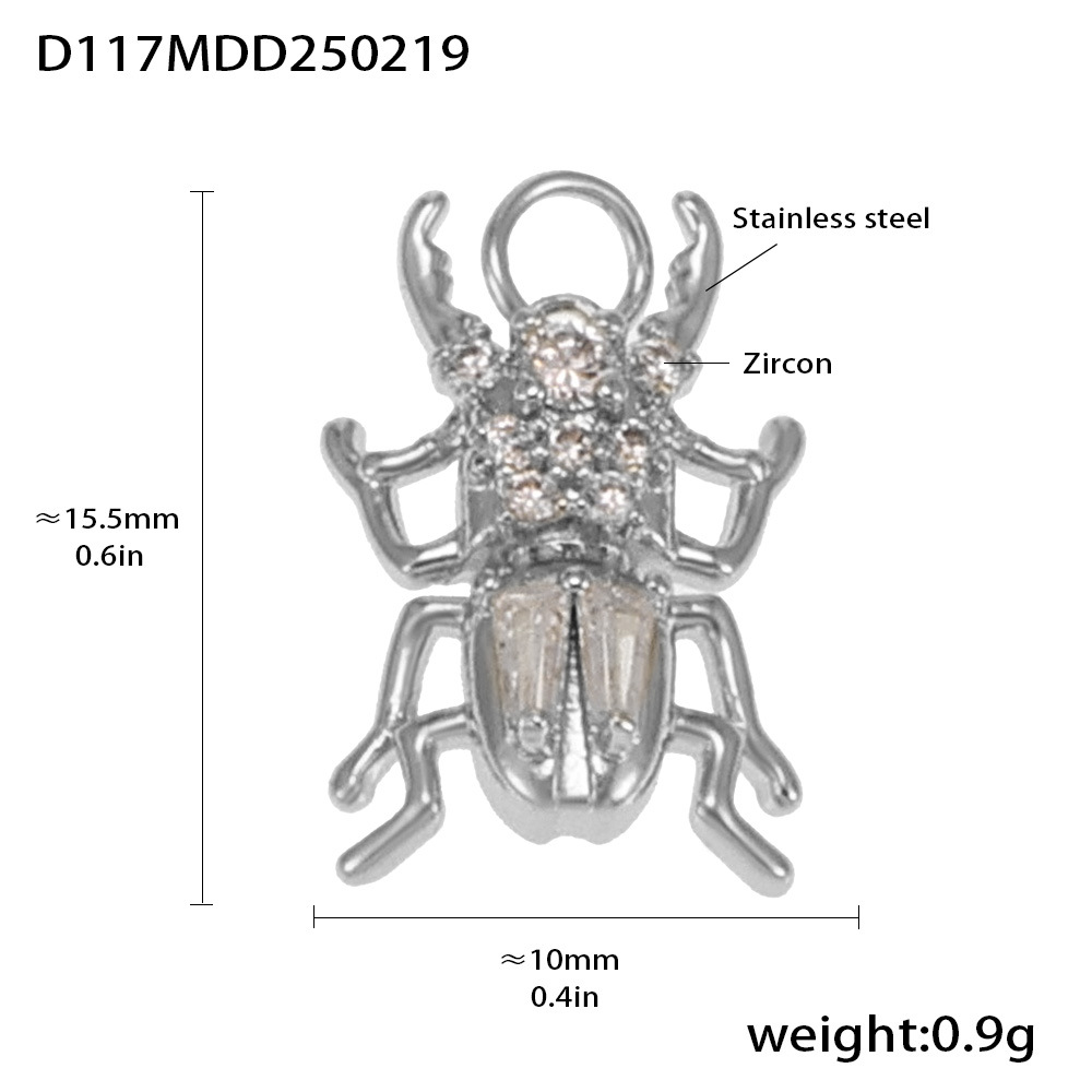 Moda misteriosa OL estilo personalidad colgante de acero inoxidable 18k oro real transfronterizo solo para los fabricantes de bombas europeas y americanas al por mayor