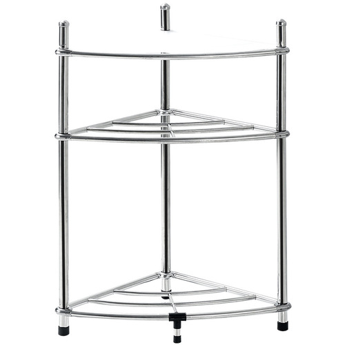 Kitchen rack floor-standing multi-layer stainless steel triangle storage rack pot rack bathroom household basin rack directly supplied from the manufacturer