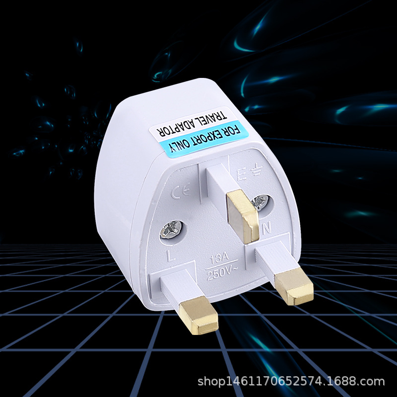 Enchufe de conversión estándar británico Hong Kong UK