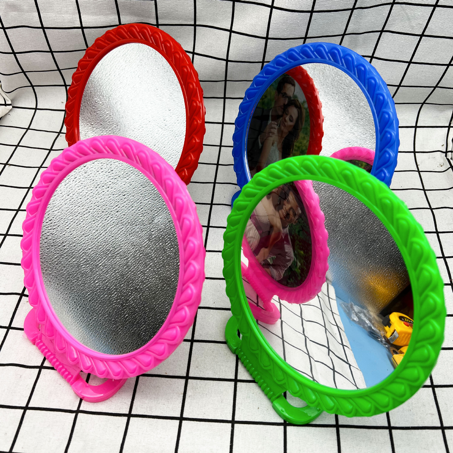 508 large lace round mirror makeup mirror table mirror bathroom wall mirror folding mirror square mirror round mirror