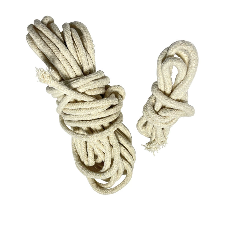 Фитиль спиртовая Лампа из чистого хлопка Бытовая хлопковая веревка толщиной 6 мм устойчивая к горению длинная 15 см лампа проволока химические лабораторные расходные материалы