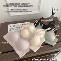 新型w型ソフトサポート無鋼輪ブラジャー快適通気性があります。
