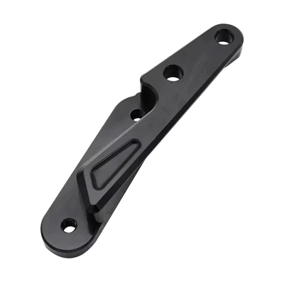 Motorcycle Off-Road Racing Modified 320mm Front Floating Brake Disc Brake Caliper Bracket Suitable for Honda Cr Crf (Other brake systems) - black