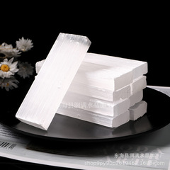 Gypsum board selenate white crystal gypsum stick raw stone board piece Gypsum stick Moroccan transparent gypsum