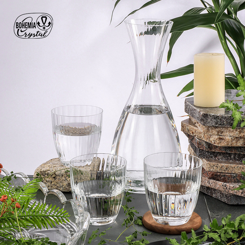Lexus Checo de alta gama sin plomo cristal estilo minimalista taza de café taza de agua taza de menú doméstica de gran capacidad
