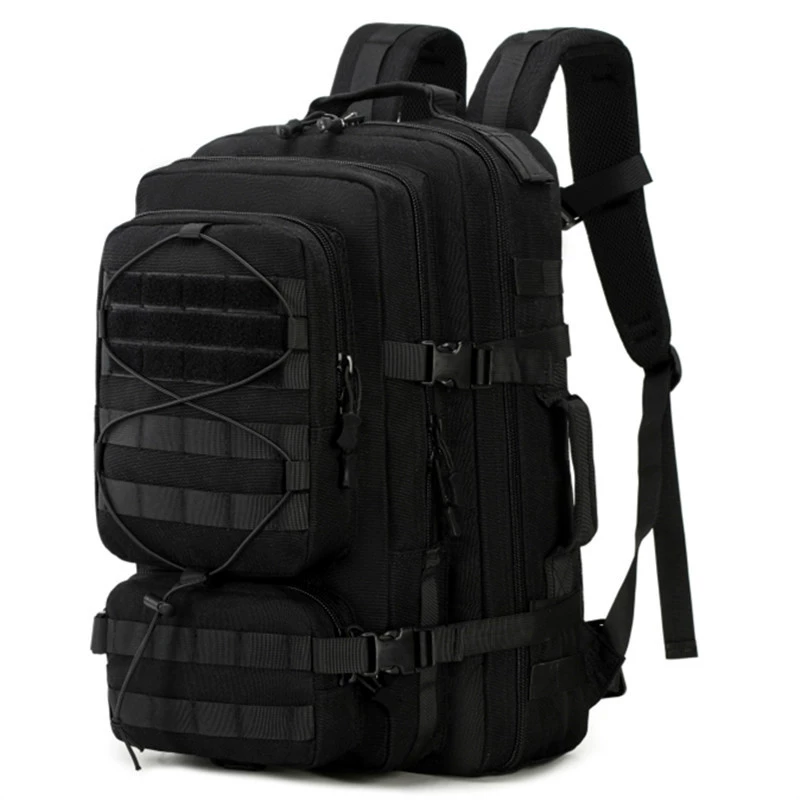 Tactics universal wear-resistant water repellent trend capacious camouflage backpack for men and women