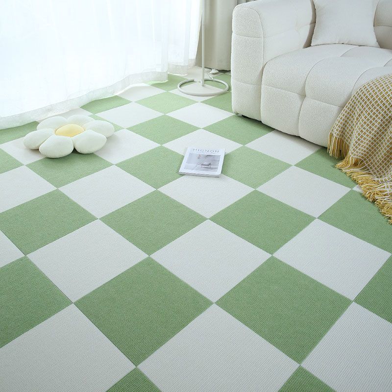 Alfombras de empalme cuadradas al lado de la cama dormitorio invierno estera de piso grueso sala de estar gran área para el hogar