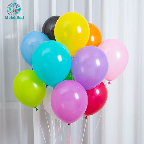 10-inch wedding arrangement transparent retro color balloon birthday decoration balloon custom wholesale set wedding room decoration