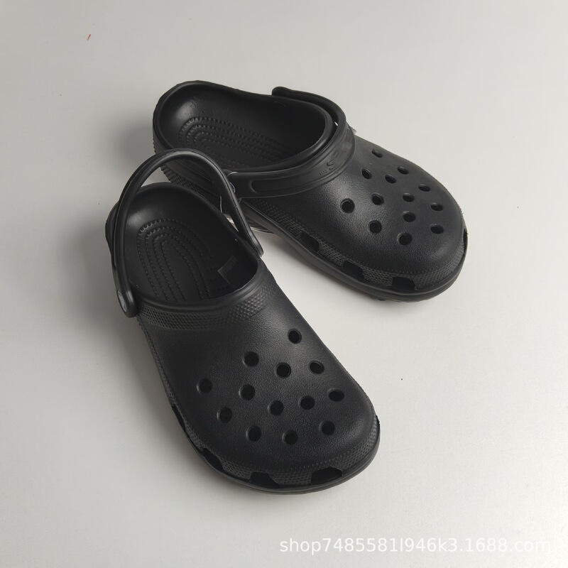 2025 Summer Classic Celebrity Couple Style Croc Shoes Beach Shoes Casual Non-Slip Women's Slippers Men's Sandals