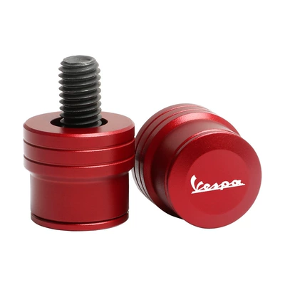 Suitable for Vespa GTS300 spring Sprint 150 modification parts reflective rearview mirror screw hole plug accessories (Motosiklet ləvazimatları və aksesuarları) - red-vespa