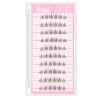 Glue-free small 10 rows of 60 clusters of sunflowers 11-12mm