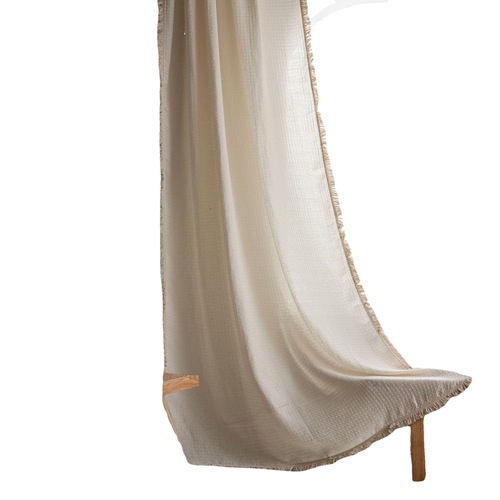 Emmenqi Yun Window Covering Set Honeycomb Solid Color American Kitchen Curtain Polyester Sheer Semi-Darkening Direct Manufacturer Supply