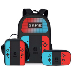 ゲーム機DIY学生の赤ちゃんのカバン三点セットのリュックサック
