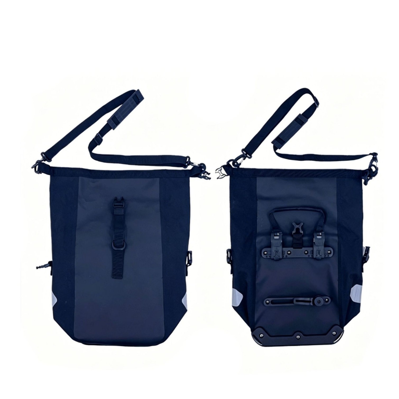 Fully Waterproof Mountain Bike Panniers, Front and Rear Bags, Fork Bags, Cycling Gear, Rear Rack Rainproof Outdoor Equipment