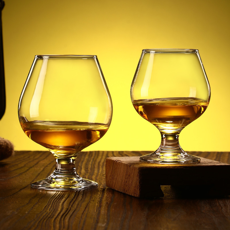 Bar gruesa copa de brandy copa de vidrio copa de vino blanco copa de whisky copa de vino corta copa de vino tinto image 4