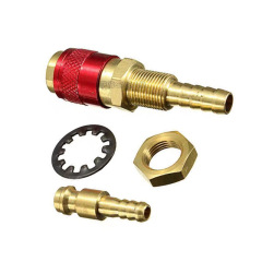 Amazon water-cooled welding gun water tank socket plug welding gun water pipe socket water pipe joint welding machine socket 4PCS