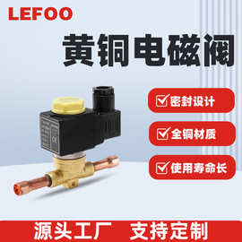 LEFOO常闭先导活塞式蒸汽电磁阀220v24v高温高压LFSV法兰黄铜制冷