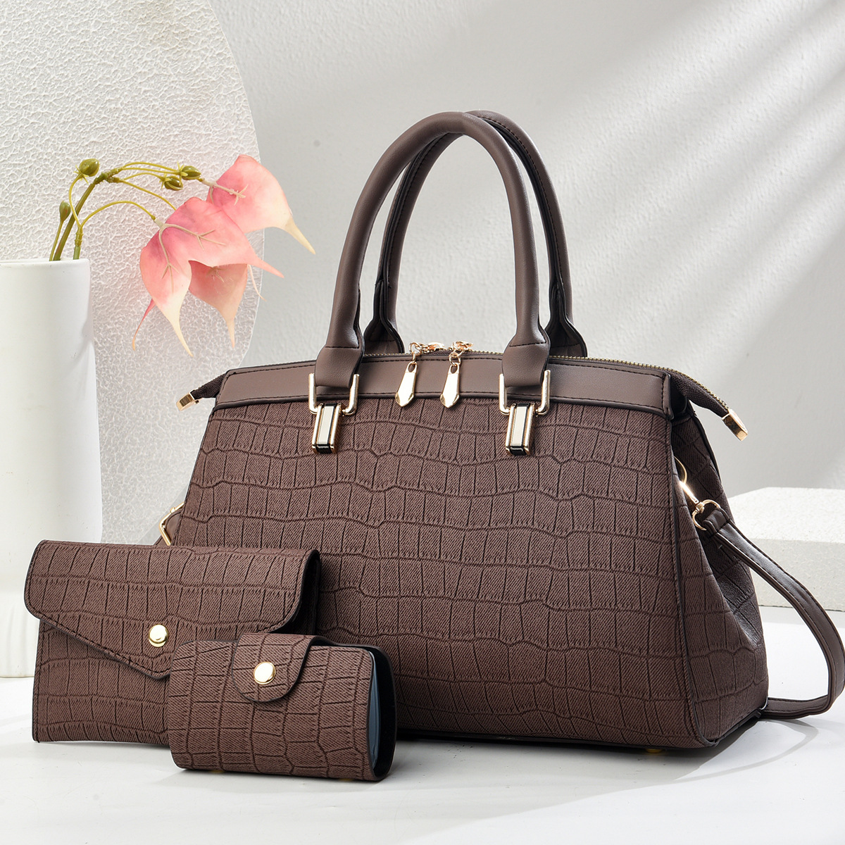 2025 estilo universal de hombro atmósfera nuevo cocodrilo mochila bolsos de mano bolsos de madres bolsos fabricantes bolsos de damas