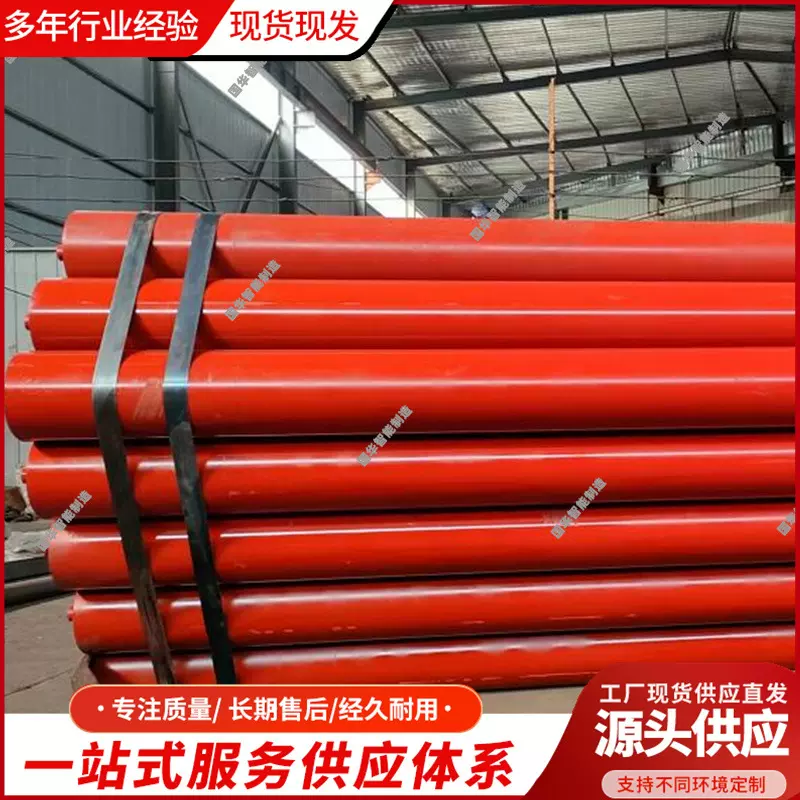 国华智能矿用托辊 旋转阻力小输送机用托辊 矿用带式输送机用托辊