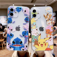 史迪仔14卡通適用iPhone12手機殼蘋果15promax透明全包11卡通防摔