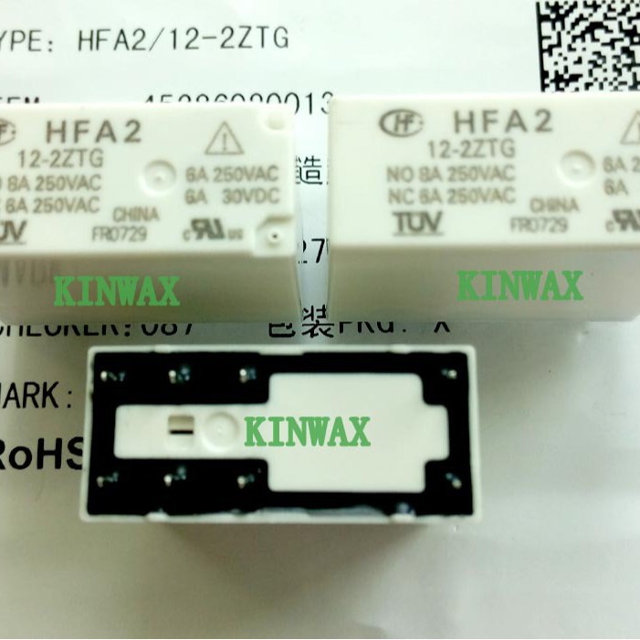 HFA2/9HD2ST 安全继电器线圈电压 6A250VAC