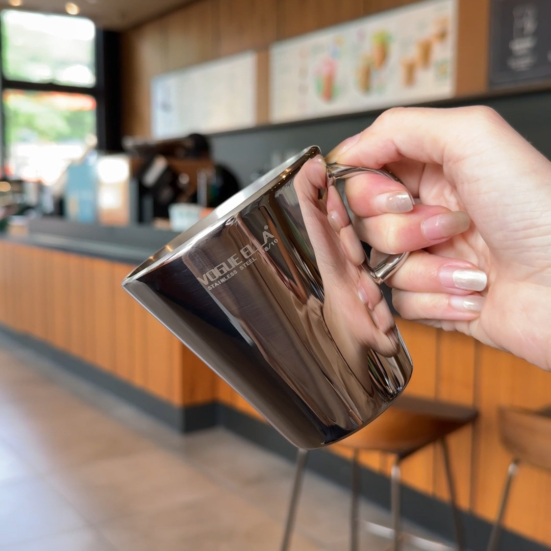 [Exportación de Alemania] 316 tazas de café de acero inoxidable lujoso ligero taza de oficina de alto valor de taza de agua