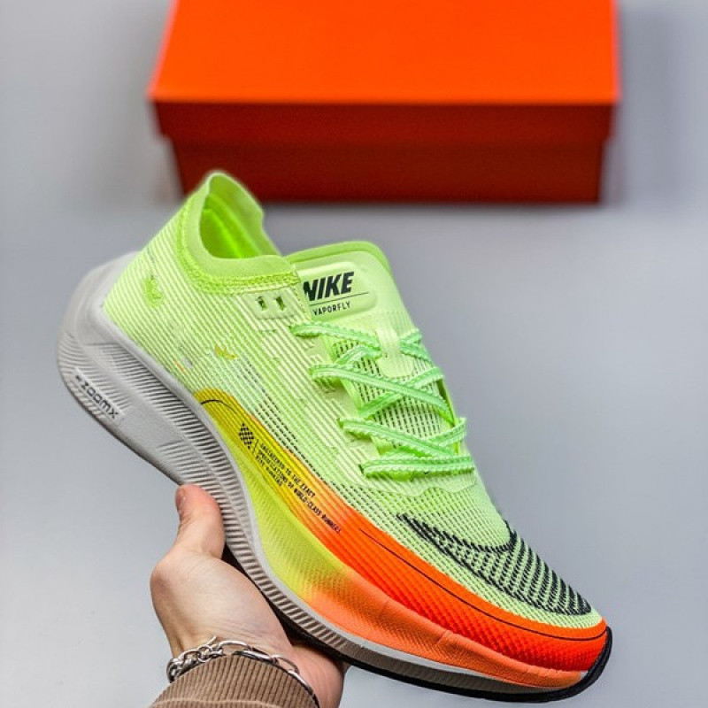 Pure Original Nike Official Zoomx Vaporfly Next% 2 Marathon Men's and Women's Breathable Sports Running Shoes Trend