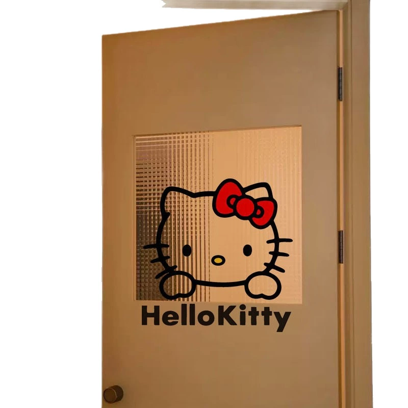 Привет Кити,Hello Kitty, мультяшная водостойкая наклейка