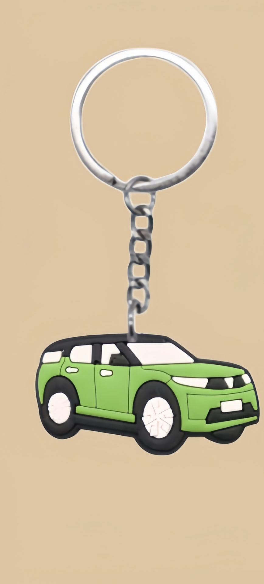 llavero de PVC camión de cemento excavadora camión de ingeniería mochila colgante DIY llavero al por mayor