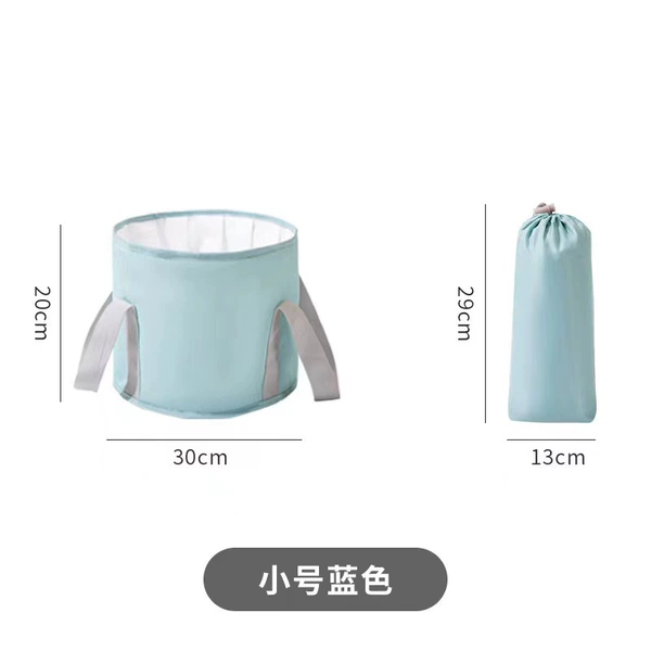 Blue small storage bag
