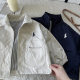 [Mountain View] Children's Coat 2025 Spring New Boys' and Girls' Vertical Collar Rush Clothes Baby Cardigan Coat