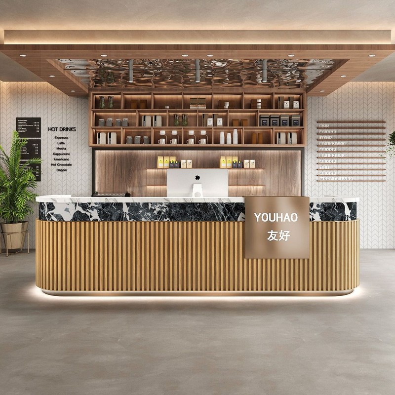 咖啡店酒吧收银台蛋糕店奶茶店餐厅前台健身房瑜伽馆接待台吧台|undefined