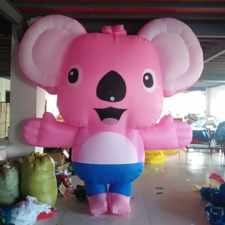 充气考拉/老鼠卡通气模/十二生肖动物卡通/灯光树懒卡通气模拱门