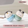 Mist Blue Penguin+Baby Panda