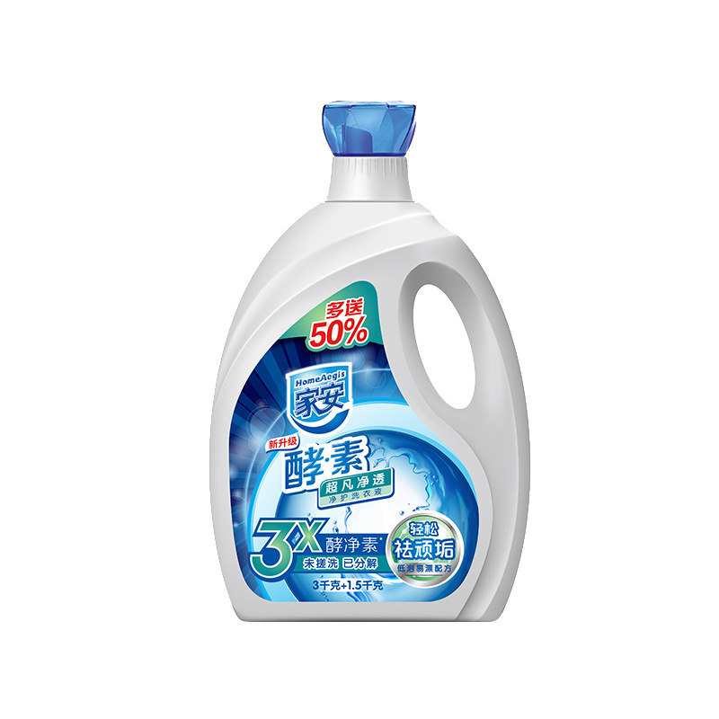 Jiaan 효소 세탁 세제 엑스트라 퓨리파잉 스페셜 플러스 사이즈 4.5kg