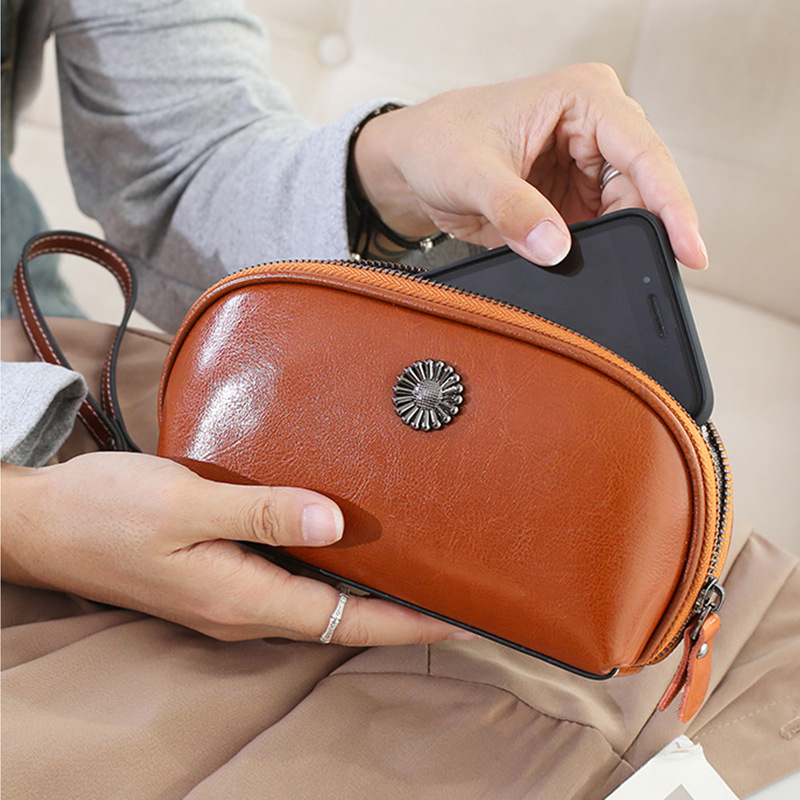 錢包女長款2021新款潮時尚簡約手拿包多功能女士手包便攜式手提包