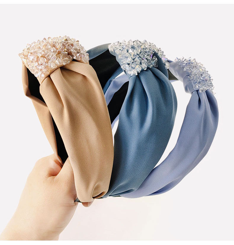 Korea New Fashion Style Fabric Knotted Headband display picture 7