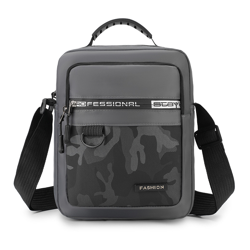 Bolso de mensajero al aire libre simple coreano Bolso de hombro de gran capacidad para hombres de moda Bolso de todo fósforo duradero para viajes de negocios