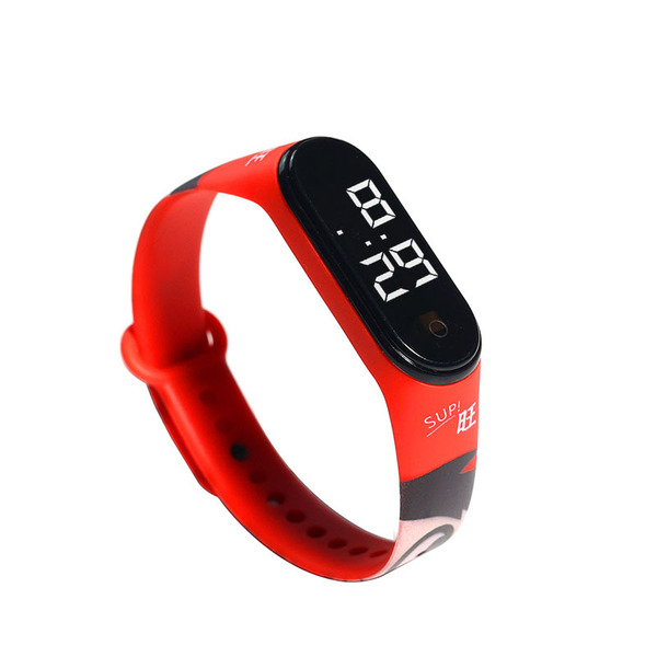 neon cartoon waterproof electronic watch