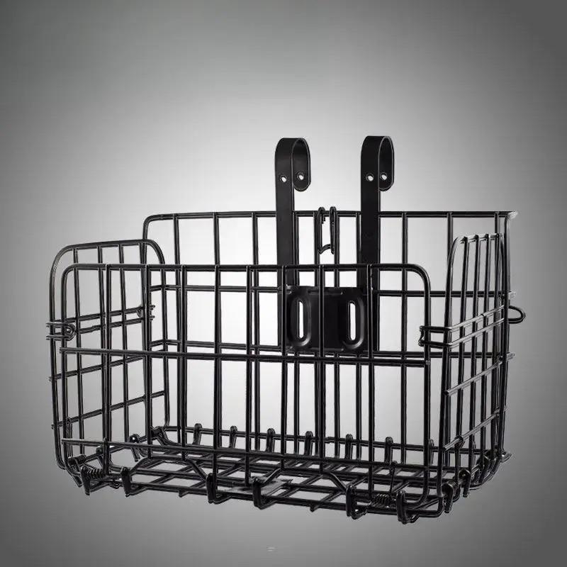 Bicycle basket, front basket, foldable front basket, mountain bike hanging basket, foldable bicycle basket
