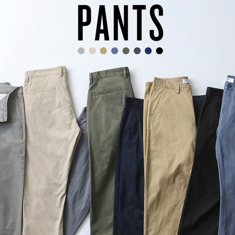 Hansca Pure Cotton Casual Pants for Men 2026 Summer New Style Men's Versatile Loose Straight Workwear Long Pants Trendy Men's Pants Hansca Pure Cotton Casual Pants for Men 2026 Summer New Style Men's Versatile Loose Straight Workwear Long Pants Trendy Men's Pants