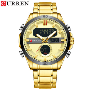 CURREN/�����8384��ʿ�๦������ֱ� ��ˮ�A���\�����