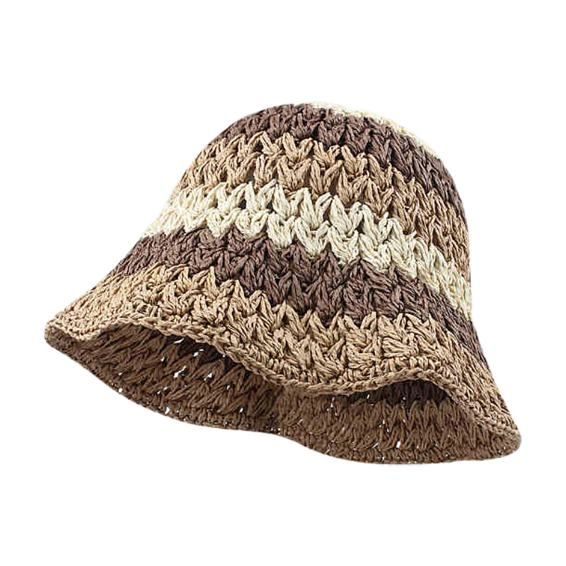 112g Weight Straw Hat Hats Type Casual, Outdoor Occasion Papyrus Material Bow Knot Pattern Spring&Summer Season Women's Gender Hawaiian, Tropical, Sweet Style Curved Eaves, Ruffles Rim Women's Hawaiian Tropical Sweet Bow Knot Curved Eaves Ruffles Straw Hat 33