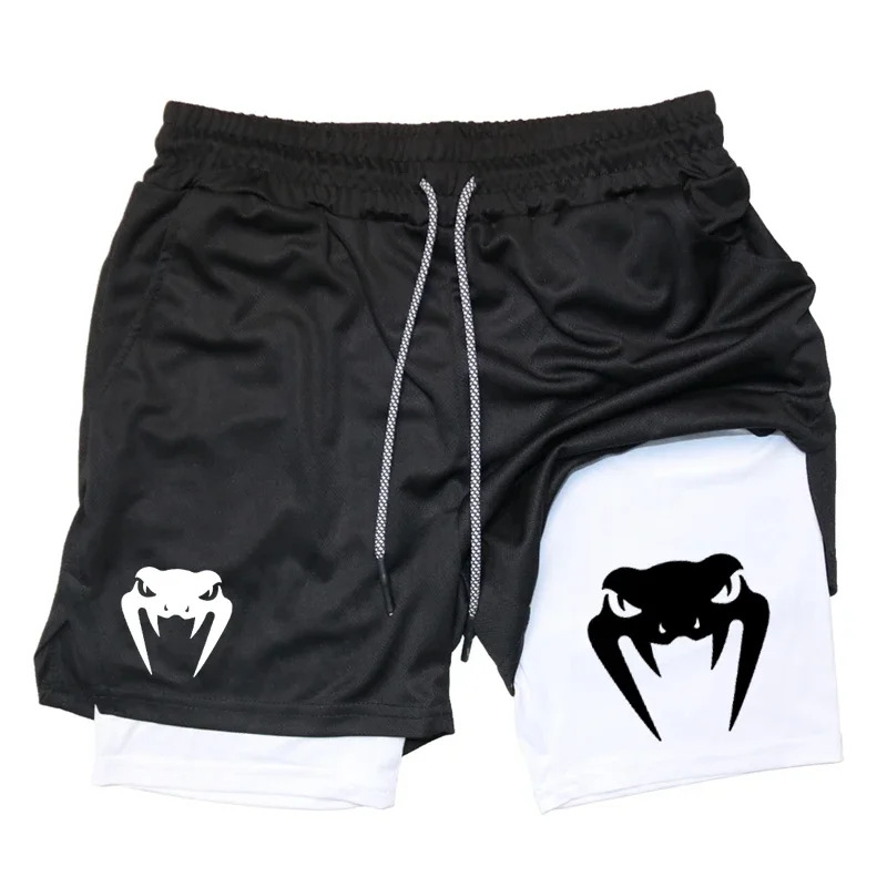Shorts, gymnastics sports breathable fast quick dry trousers for gym for training, for running 2